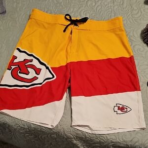 NFL Kansas City Chiefs Color Men's Dive Boardshorts